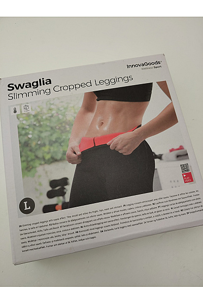 Černé neoprénové zeštíhlující legíny tříčtvrteční Velikost EU L | Unimoda | obrázek 3