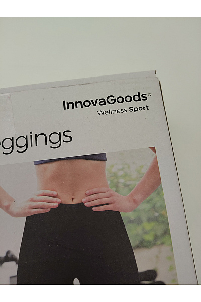 Černé neoprénové zeštíhlující legíny tříčtvrteční Velikost EU L | Unimoda | obrázek 7
