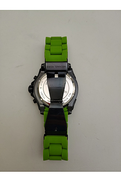 MICHAEL KORS Pánské sportovní hodinky s neonově zeleným řemínkem | MICHAEL KORS | obrázek 5