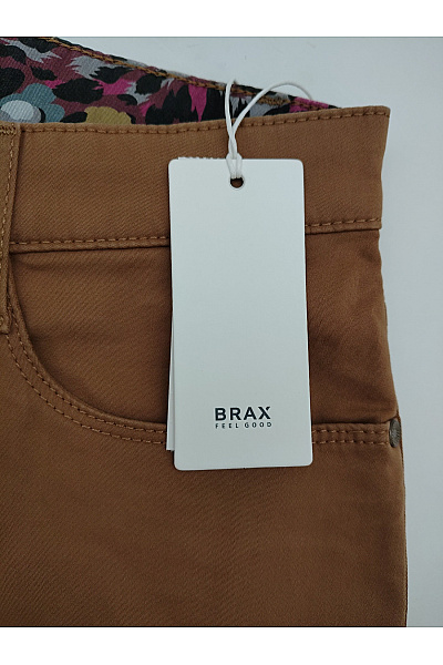 BRAX Hnědé bavlněné chinos kalhoty s kapsami | BRAX | obrázek 6