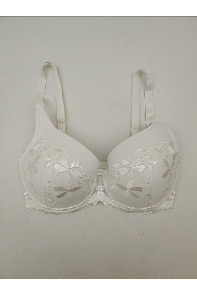 TRIUMPH Béžová krajková kosticová push up podprsenka s výztuží Vel. EU 75F | TRIUMPH | obrázek 2