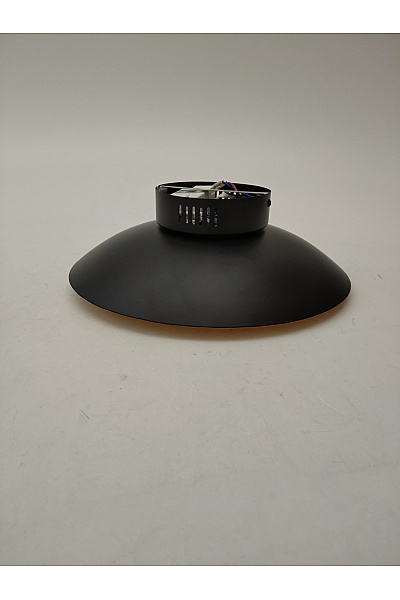 Černé stropní svítidlo kulaté minimalistické | Unimoda | obrázek 2