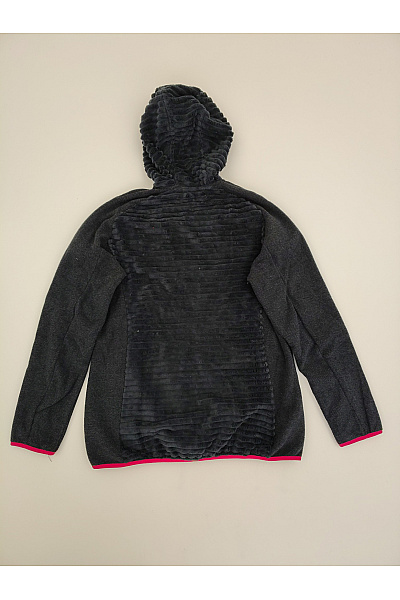 CMP Černá sportovní fleecová bunda s kapucí na zip Velikost EU D44/I50/XL | CMP | obrázek 8