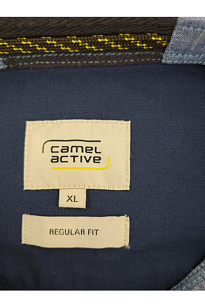 Camel active Pánská bavlněná košile s dlouhým rukávem potiskem Velikost XL | camel active | obrázek 5