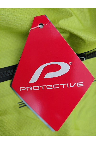 Protective Zelená sportovní funkční větrová bunda s kapucí na turistiku | protective | obrázek 6