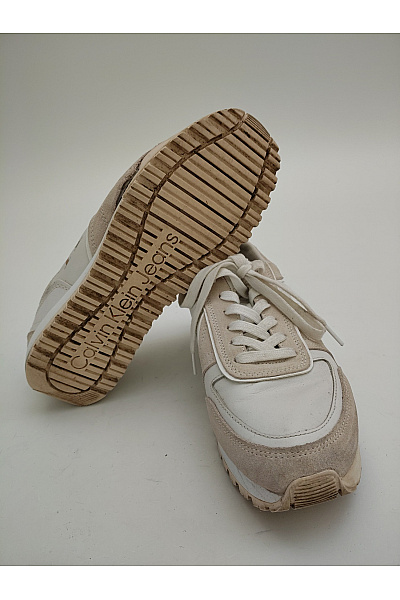 Calvin Klein tenisky Jeans Retro Runner Béžové Vel. EU 41 | Calvin Klein | obrázek 5