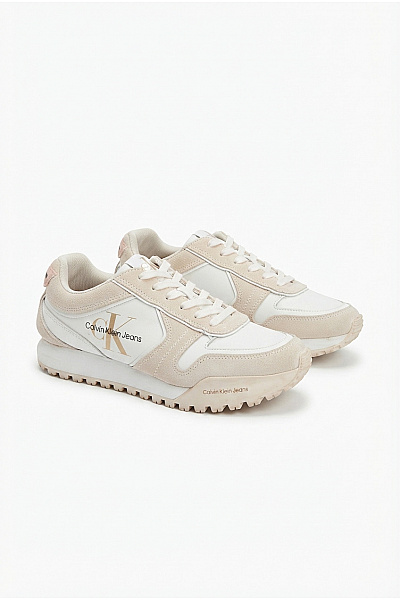 Calvin Klein Tenisky Jeans Retro Runner Béžové Vel. EU 41