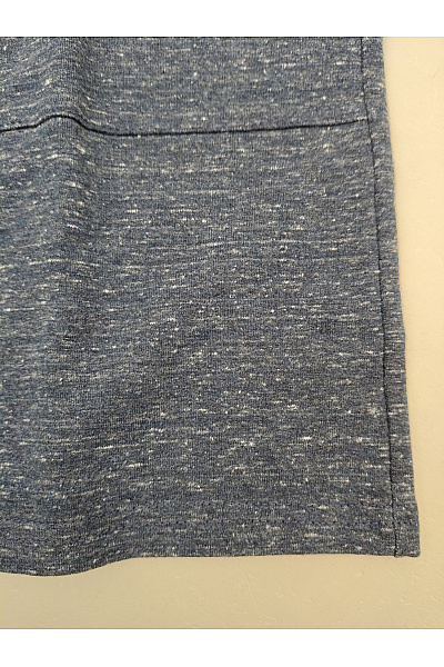 Be wear Modré bavlněné úpletové šaty s kapsami Velikost XL | Be wear | obrázek 3