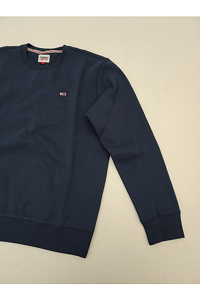 TOMMY HILFIGER Pánská bavlněná mikina s dlouhým rukávem přes hlavu Velikost L | TOMMY HILFIGER | obrázek 3
