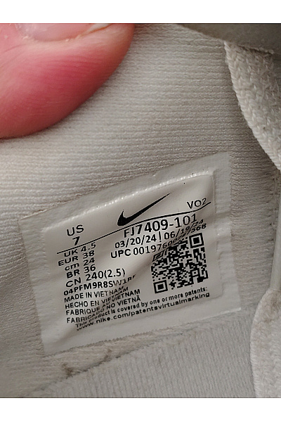 Nike tenisky Air Force 1 '07 LX Bílé Velikost US 7 | Nike | obrázek 9
