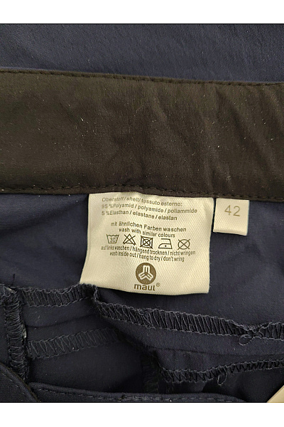 MAC Dámské modré sportovní outdoorové kraťasy s kapsami Vel. EU 42 | MAC | obrázek 7
