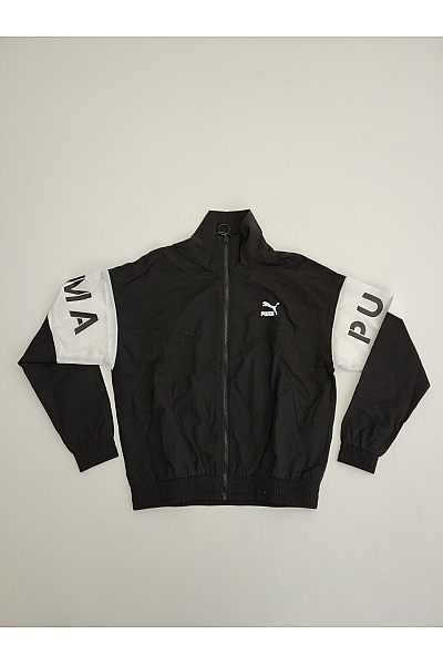 Puma Černobílá chlapecká sportovní bunda oversized | Puma | obrázek 2