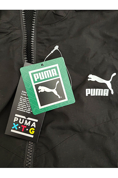 Puma Černobílá chlapecká sportovní bunda oversized | Puma | obrázek 7
