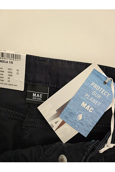 MAC Dámské černé bavlněné chino kalhoty s kapsami Velikost EU 36 / 26 | MAC | obrázek 7