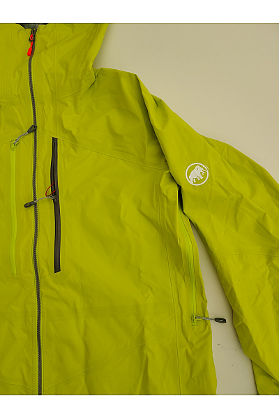 MAMMUT Zelená sportovní outdoorová bunda s kapucí na hory | MAMMUT | obrázek 5