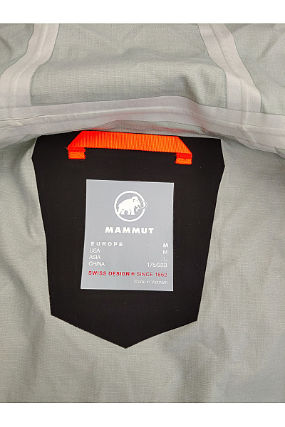 MAMMUT Zelená sportovní outdoorová bunda s kapucí na hory | MAMMUT | obrázek 8