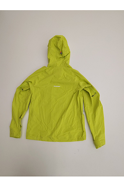 MAMMUT Zelená sportovní outdoorová bunda s kapucí na hory | MAMMUT | obrázek 9