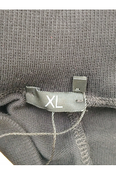 Be wear Černé bavlněné šaty s dlouhým rukávem se stojáčkem Vel. XL | Be wear | obrázek 6
