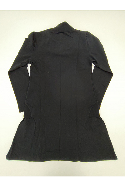 Be wear Černé bavlněné šaty s dlouhým rukávem se stojáčkem Vel. XL | Be wear | obrázek 7