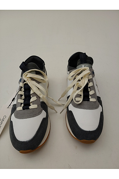 Calvin Klein Pánské tenisky Jeans Retro Runner Bílé | Calvin Klein | obrázek 5
