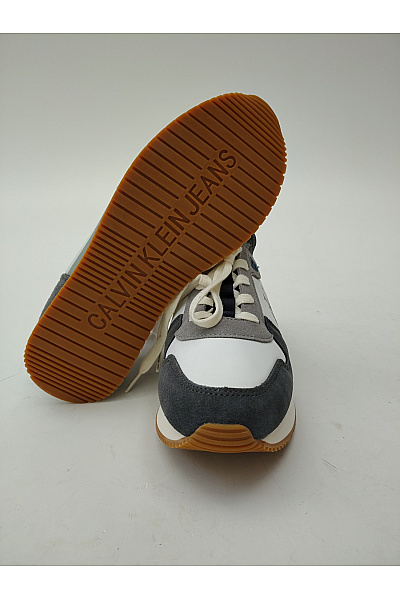 Calvin Klein Pánské tenisky Jeans Retro Runner Bílé | Calvin Klein | obrázek 8