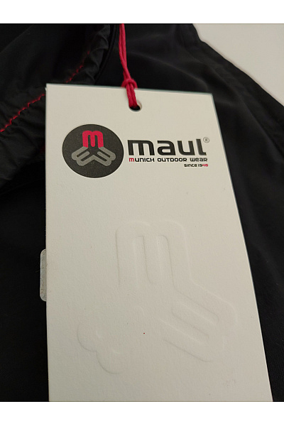 MAUL SPORTS Černé sportovní outdoorové kraťasy s kapsami a páskem Velikost DE 66 | MAUL SPORTS | obrázek 6