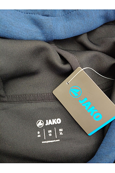 Jako Dámská modrá sportovní mikina na zip s kapucí Vel. DE 44 | jako | obrázek 7