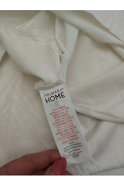 Primark Bílé bavlněné povlečení s listovým vzorem | Primark | obrázek 6