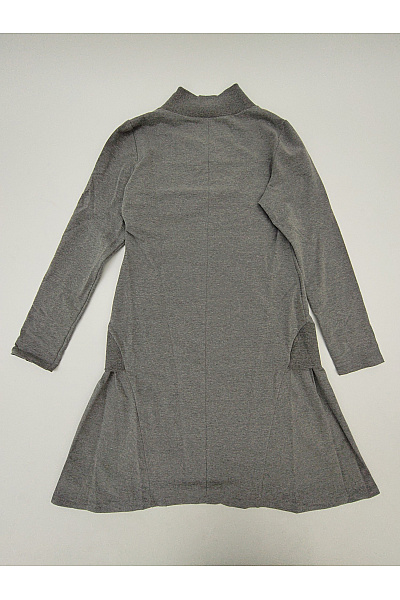 Be wear Šedé bavlněné mikinové šaty s dlouhým rukávem do áčka Velikost L | Be wear | obrázek 8