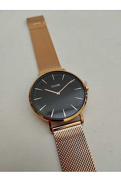 Dámské hodinky zlaté kulaté minimalistické smart casual | Unimoda | obrázek 3