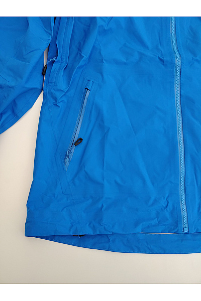 MAMMUT Modrá sportovní outdoorová bunda s kapucí na turistiku Vel. EU L | MAMMUT | obrázek 6