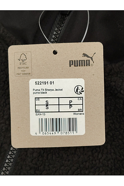 Puma Dámská černá sportovní mikina na zip se stojáčkem Vel. S | Puma | obrázek 7