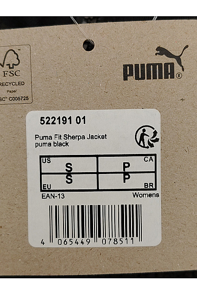 Puma Dámská černá sportovní mikina na zip se stojáčkem Vel. S | Puma | obrázek 8