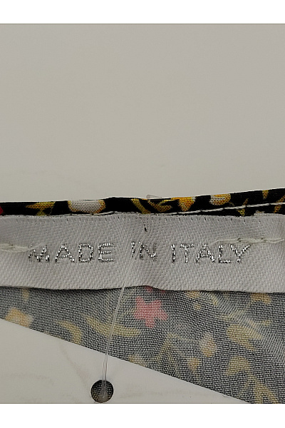 MADE IN ITALY Dámské květované maxi šaty bez rukávů zavinovací letní Vel. M | MADE IN ITALY | obrázek 6