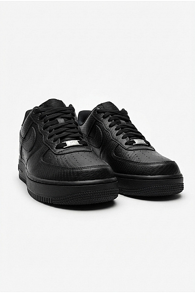 Nike Pánské Tenisky Air Force 1 Low Black Carbon Fiber Černé Vel. 43
