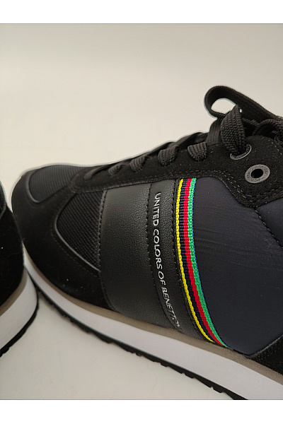 BENETTON Pánské tenisky United Colors of retro Černé Velikost EU 46 | BENETTON | obrázek 8