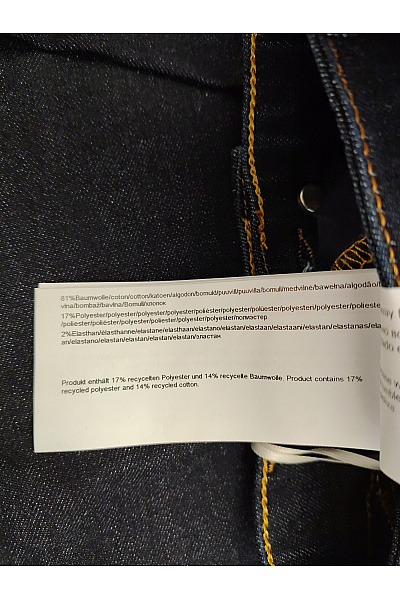 MAC Dámské modré bavlněné skinny džíny s vysokým pasem Velikost EU W 44 L 30 | MAC | obrázek 6