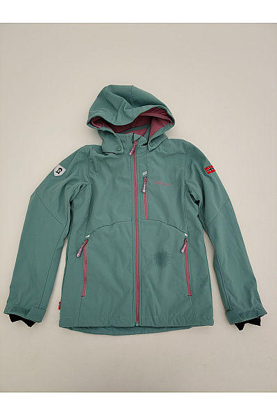 TROLLKIDS Dívčí softshellová outdoor bunda zelená Velikost EU 152 | TROLLKIDS | obrázek 2