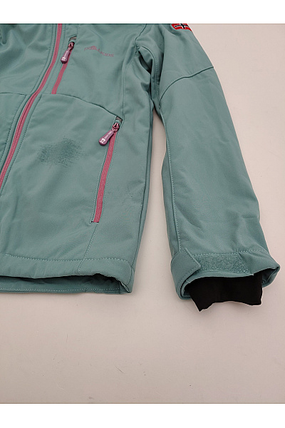 TROLLKIDS Dívčí softshellová outdoor bunda zelená Velikost EU 152 | TROLLKIDS | obrázek 3