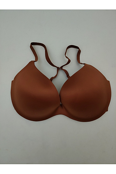 La Senza Hnědá hladká push up podprsenka s překříženými zády Velikost EU 34DD | La Senza | obrázek 2