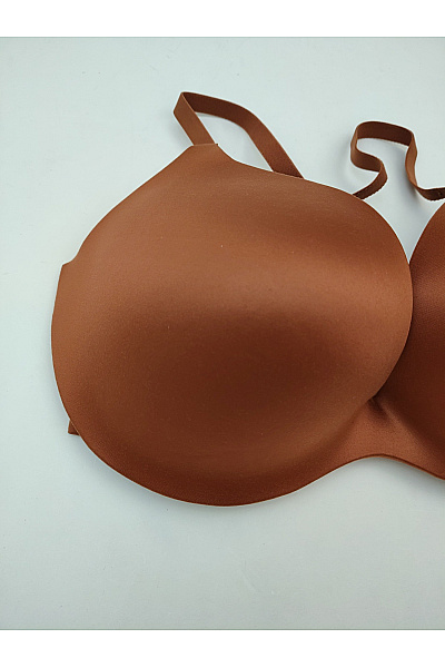 La Senza Hnědá hladká push up podprsenka s překříženými zády Velikost EU 34DD | La Senza | obrázek 3
