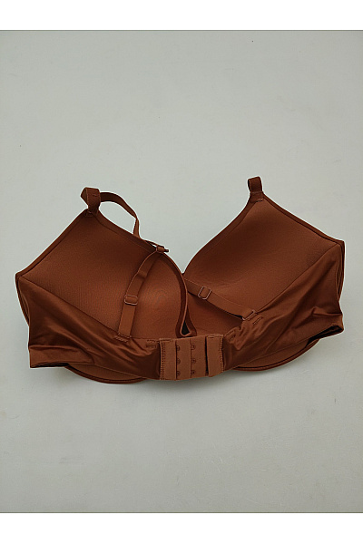 La Senza Hnědá hladká push up podprsenka s překříženými zády Velikost EU 34DD | La Senza | obrázek 5