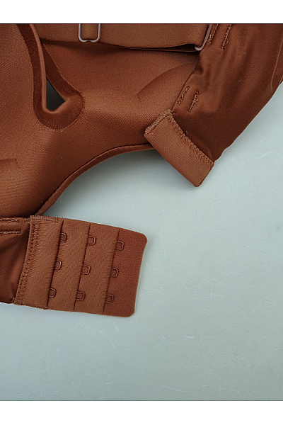 La Senza Hnědá hladká push up podprsenka s překříženými zády Velikost EU 34DD | La Senza | obrázek 6