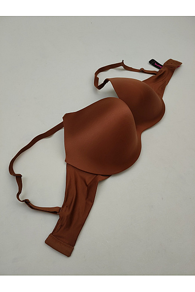 La Senza Hnědá hladká push up podprsenka s překříženými zády Velikost EU 34DD | La Senza | obrázek 7