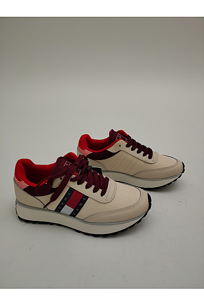 TOMMY HILFIGER tenisky Jeans TJW Retro Runner Archive Béžové Vel. EU 36 | TOMMY HILFIGER | obrázek 2