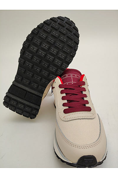 TOMMY HILFIGER tenisky Jeans TJW Retro Runner Archive Béžové Vel. EU 36 | TOMMY HILFIGER | obrázek 5