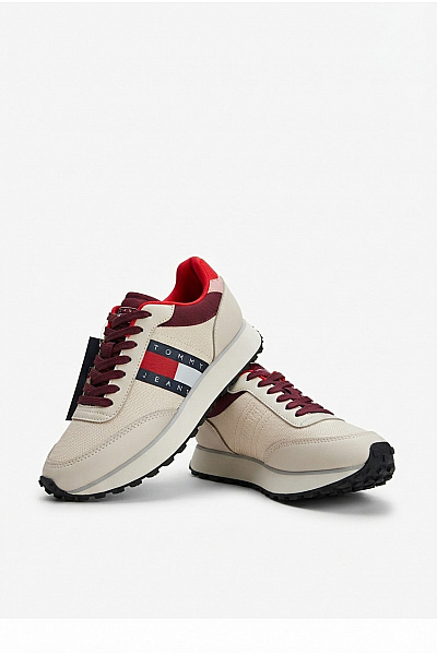 TOMMY HILFIGER Tenisky Jeans TJW Retro Runner Archive Béžové Vel. EU 36