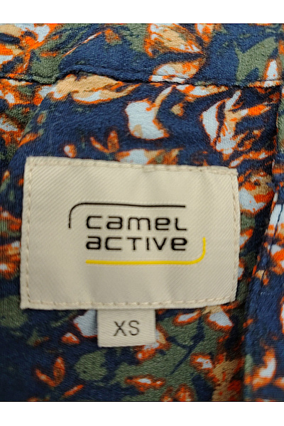 Camel active Dámská vzorovaná halenka s dlouhým rukávem a výstřihem do V Velikost XS | camel active | obrázek 5