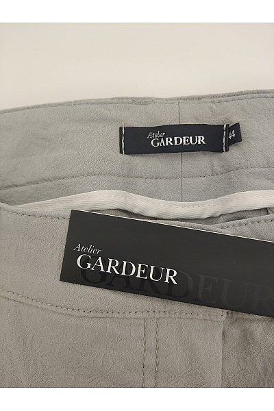 GARDEUR Dámské bavlněné šedé chino kalhoty s kapsami Vel. DE 44 | GARDEUR | obrázek 5