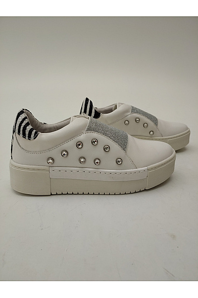CafeNoir tenisky Olivia Shoes G523 170 white Bílé Velikost EU 36 | CafeNoir | obrázek 2